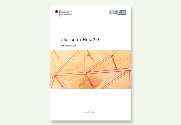 Titelbericht des Statusberichts Charta für Holz 2.0