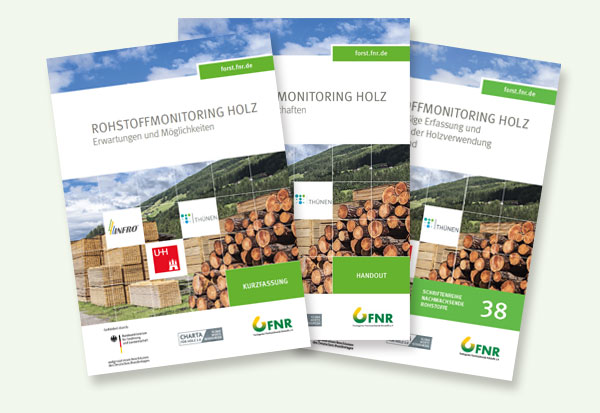 Broschüre Rohstoffmonitoring Holz, Quelle: FNR
